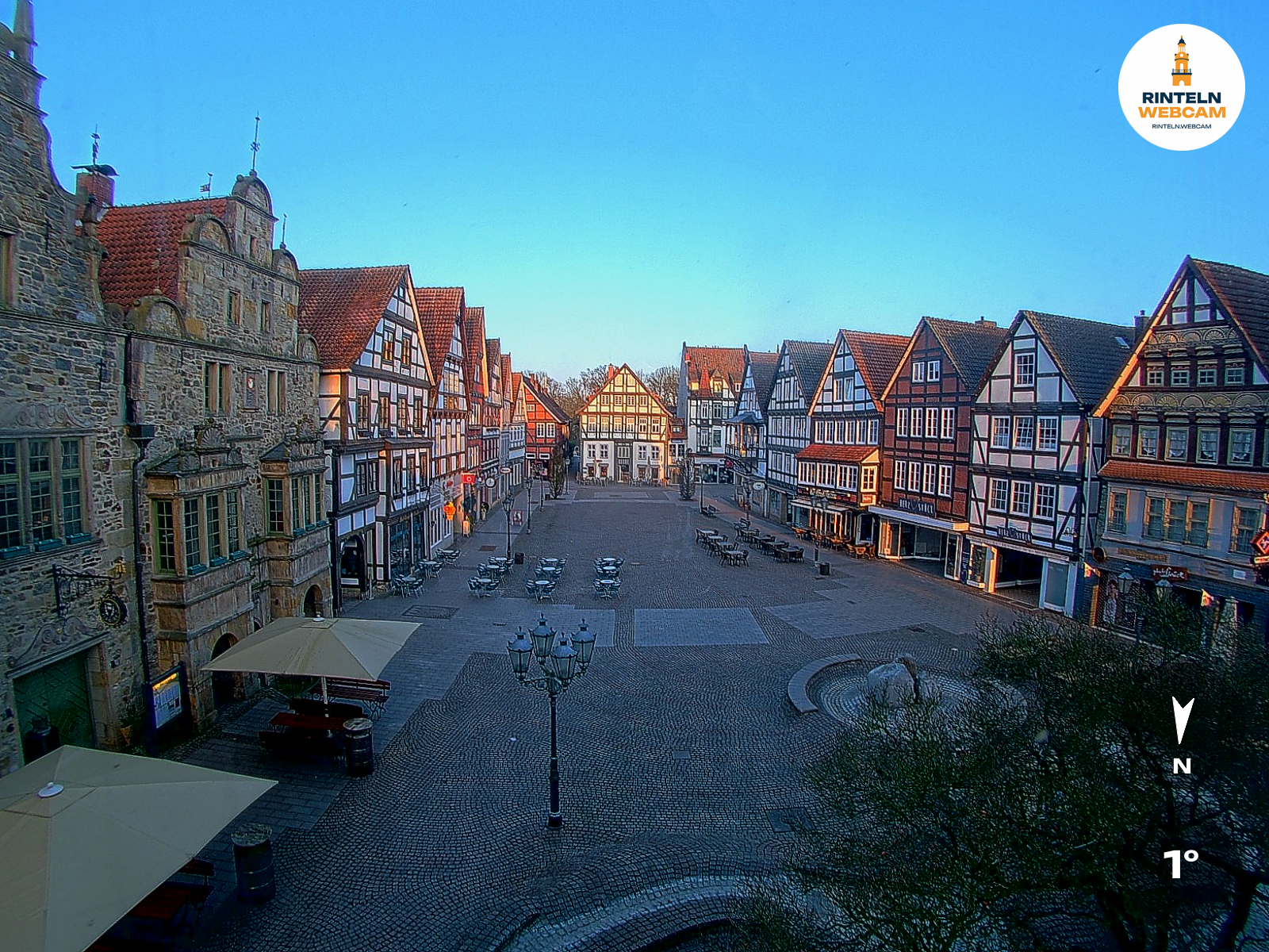☀️ Wetter Rinteln: Heute bis 9,6°C. Sonnenuntergang heute erst um 18:38 Uhr.